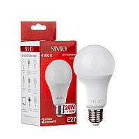 LED-лампа Е27 А70 20W нейтральна біла 4100К SIVIO