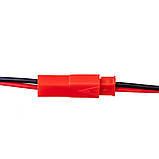 Комплект конекторів для світлодіодної стрічки тато +ма 12 V 2pin червоний, фото 2