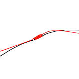 Комплект конекторів для світлодіодної стрічки тато +ма 12 V 2pin червоний, фото 4