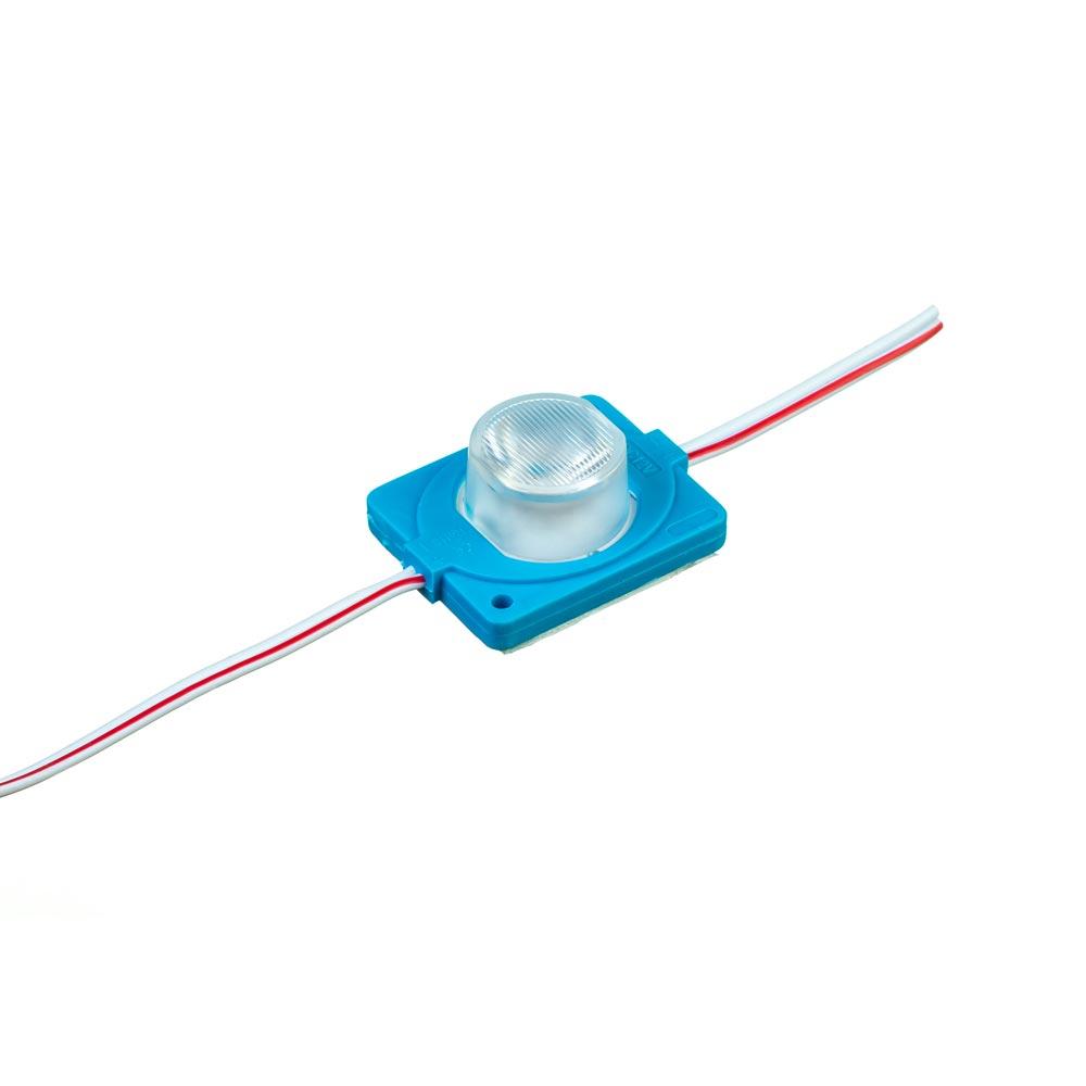 Світлодіодний інжекторний модуль 12 V синій smd3030 1led 1.5 W IP65