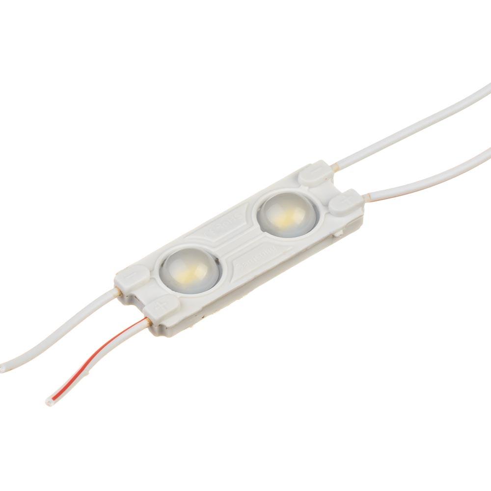Світлодіодний модуль 12 V білий теплий smd5730 2led 1 W IP65