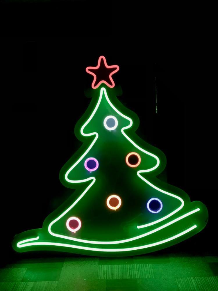 Неонова вивіска Ялинка (580х600), фото 1