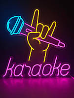 Неонова вивіска для караоке бара (470х500)