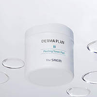 Пілінг тонер у формі пілінг-дисків The Saem Derma Plan Peeling Toner Pad 70 шт.