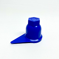 Пластиковый колпачок на колесную гайку 33 Стрелка Синего цвета