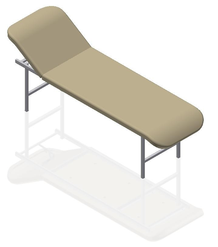 Кушетка медична оглядова АТОН "Грація Економ", (52189), фото 1