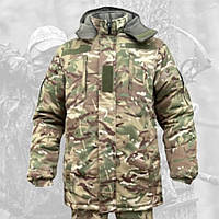 Бушлат військовий ЗСУ мультикам з флісовою підкладкою та силіконовим утеплювачем