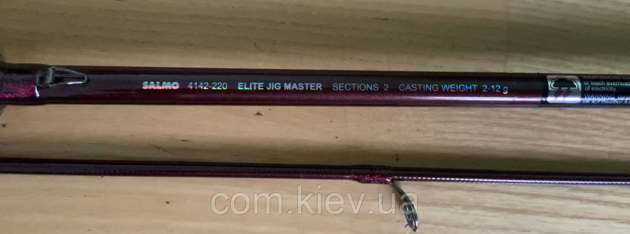 Легкий спінінг швидкої будови Elite Jig Master 2.2 м Salmo