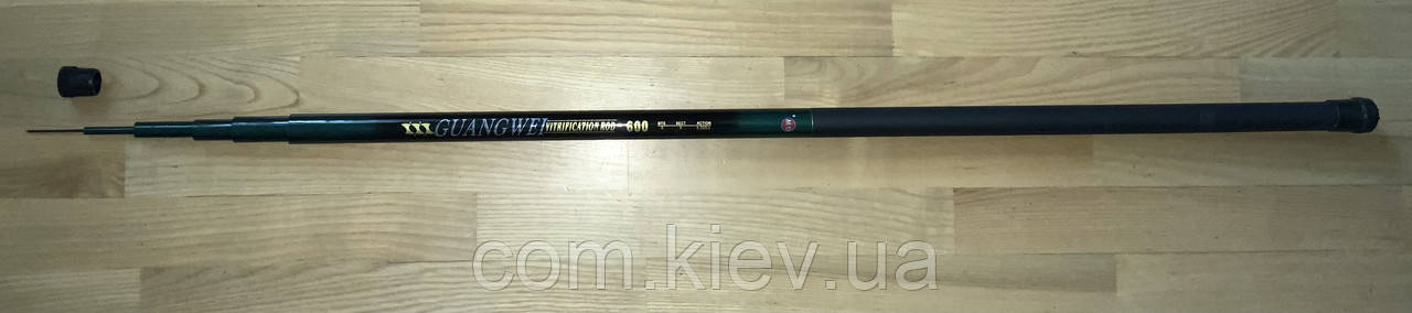 Телескопічне махове міцне вудлище Guangwei Vitrification Rod 6 м (5-20 м)