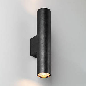 Бра металева антрацит з двома патронами MR16 GU10 30х9.5х9.5 см, фото 2