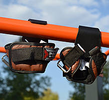 Гаки для тяги на зап'ястя Power System PS-3300 Hooks Brown XL