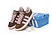 Жіночі Кросівки Adidas Campus Brown Pink 37-38-39-40-41, фото 5