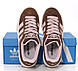 Жіночі Кросівки Adidas Campus Brown Pink 37-38-39-40-41, фото 6