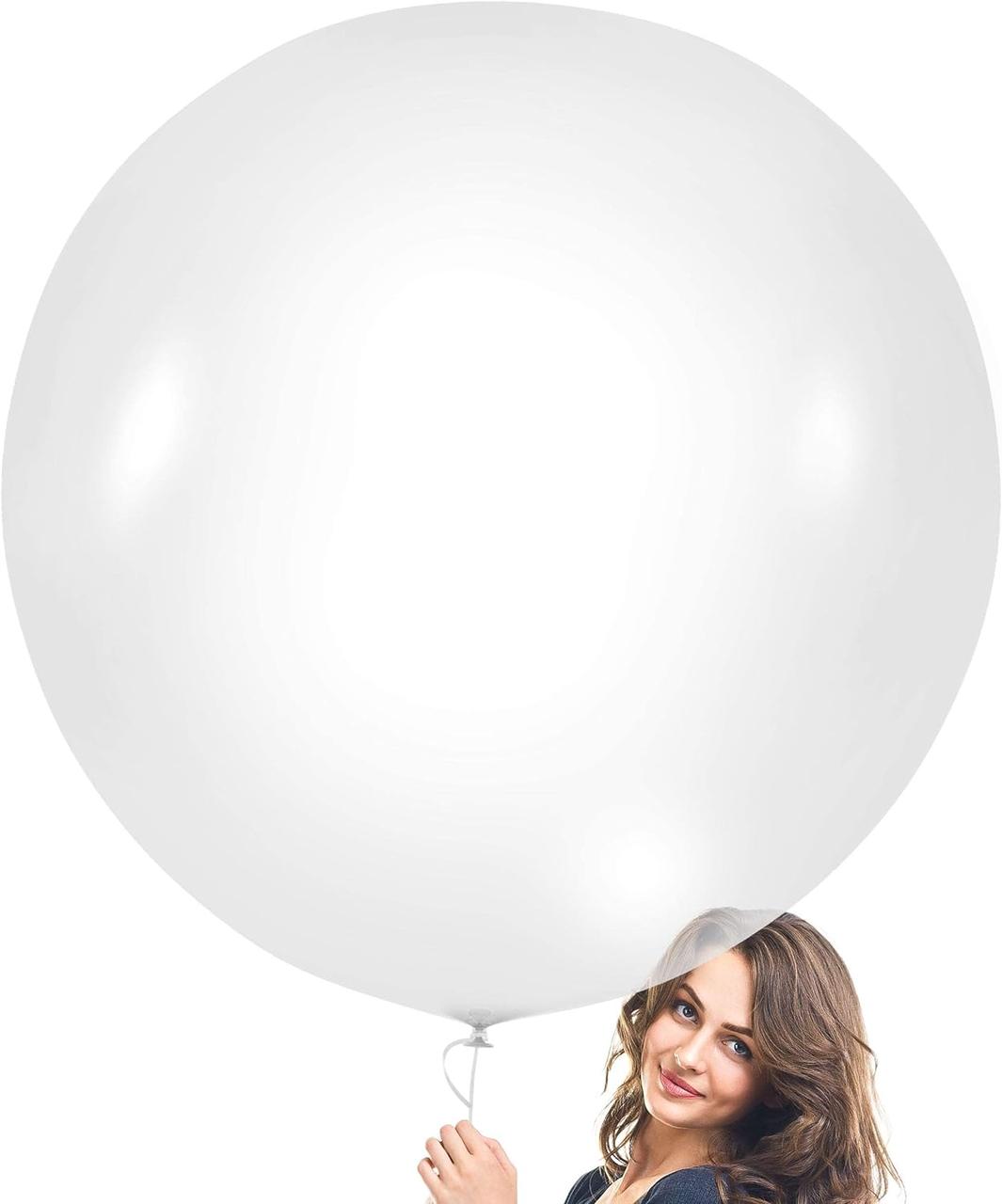 Велика Повітряна Куля Latex Balloon 36 дюймів 90 см Прозорий (00439)