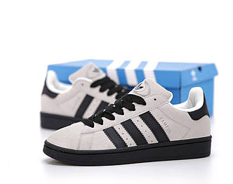 Чоловічі Кросівки Adidas Campus Grey Black 41-42-43-44