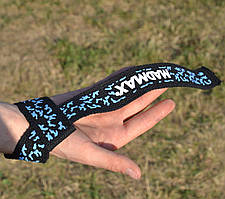 Лямки для тяги MadMax Camo Power Wrist Straps Camo/Light Blue