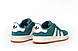 Чоловічі Кросівки Adidas Campus Green White 40-41-42-43-44-45, фото 3