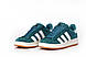 Чоловічі Кросівки Adidas Campus Green White 40-41-42-43-44-45, фото 6