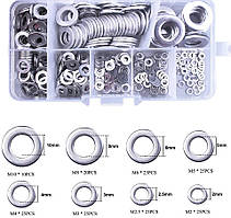 Металеві шайби для комутацій набір 180 штук