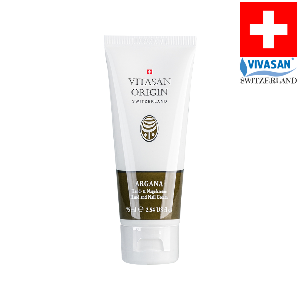Крем для рук і нігтів аргана 50мл Вівасан Argana Hand and Nailcream Vivasan Швейцарія Switzerland