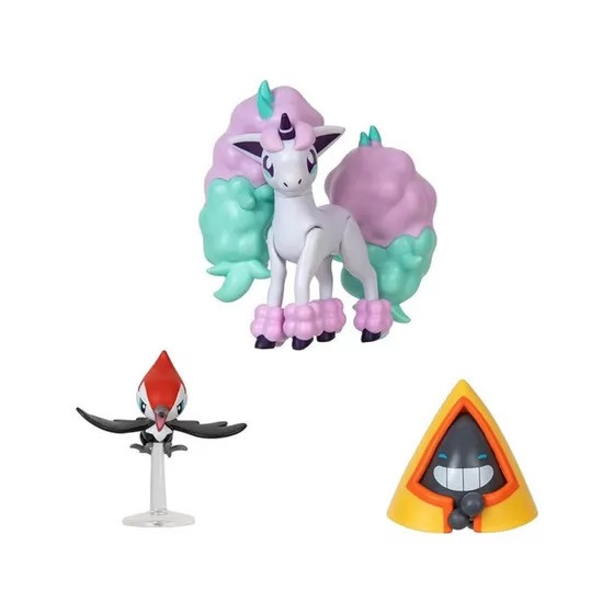 Набір ігрових фігурок Pokemon W17 - Снорант, Пікіпек, Поніта PKW3053