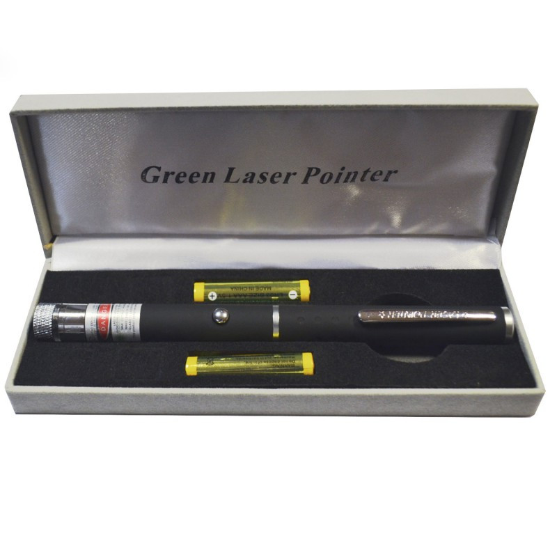 Зелена лазерна указка LASER POINTER 500 mW