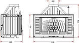 Камінна топка Invicta 840 Horizontal з шибером (ref. 9284-75). 12 кВт, фото 2