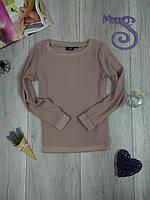 Женская блуза Esmara бежевого цвета рукав три четверти Размер 34 (S)