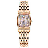 Жіночий кварцовий годинник із сапфіровим склом Pagani Design PD-1737 Gold-Pearl