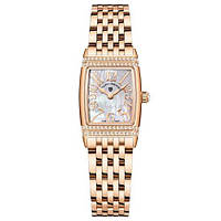 Жіночий кварцовий годинник із сапфіровим склом Pagani Design PD-1737 Rose Gold-White
