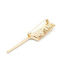 Брошка золотистий гребінець 70х15мм, фото 3