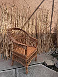 Крісло з лози Звичайне, фото 2