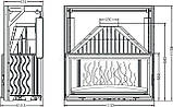 Камінна топка Invicta 1100 Grande Vision REL (ref. 6811-44). 18 кВт, фото 2