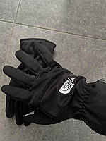 Мужские перчатки The north face, tnf, тнф, теплые зимние, сенсорные