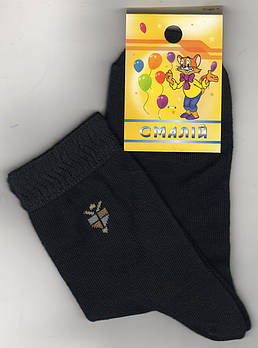 Дитячі демісезонні шкарпетки х/б Смалій, рис 58, колір 02, 18 розмір (27-29), 10225