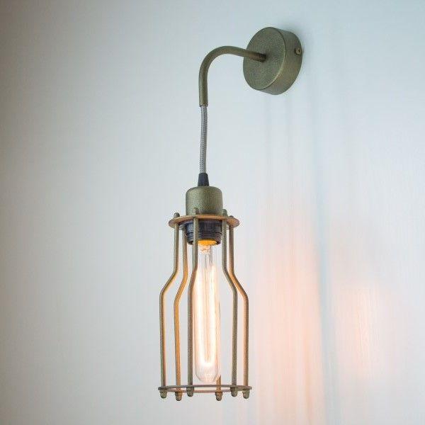 Бра металеве антрацит Е27 44х10.2х17 см