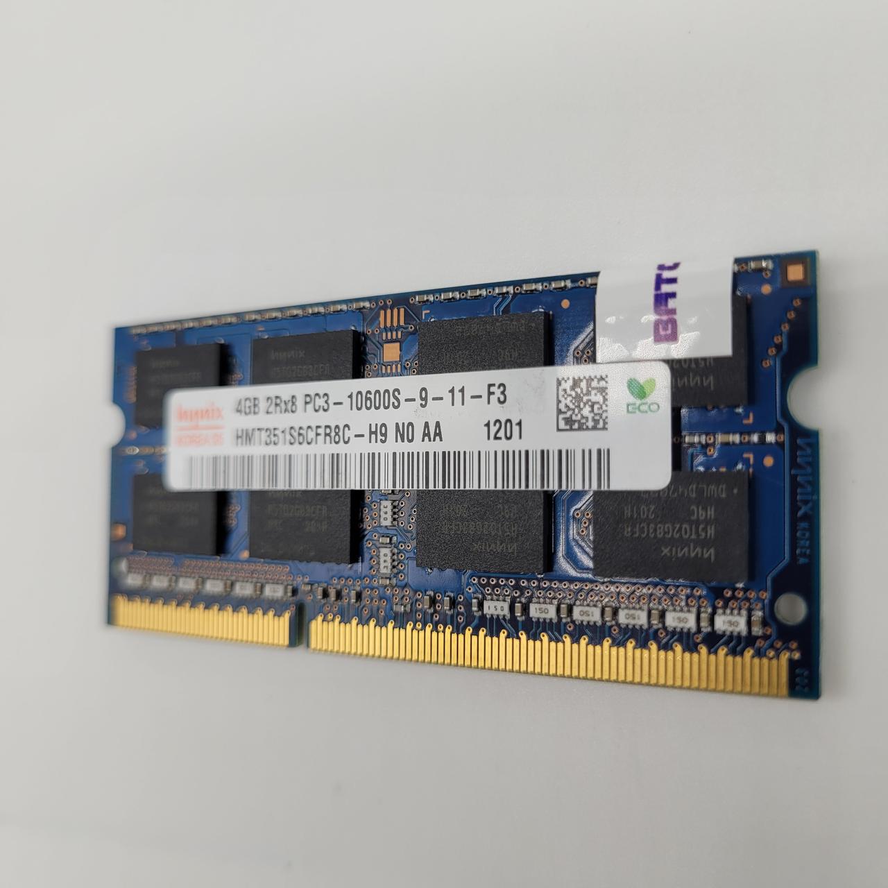 Оперативная память для ноутбука Hynix SODIMM DDR3 4Gb 1333MHz PC3