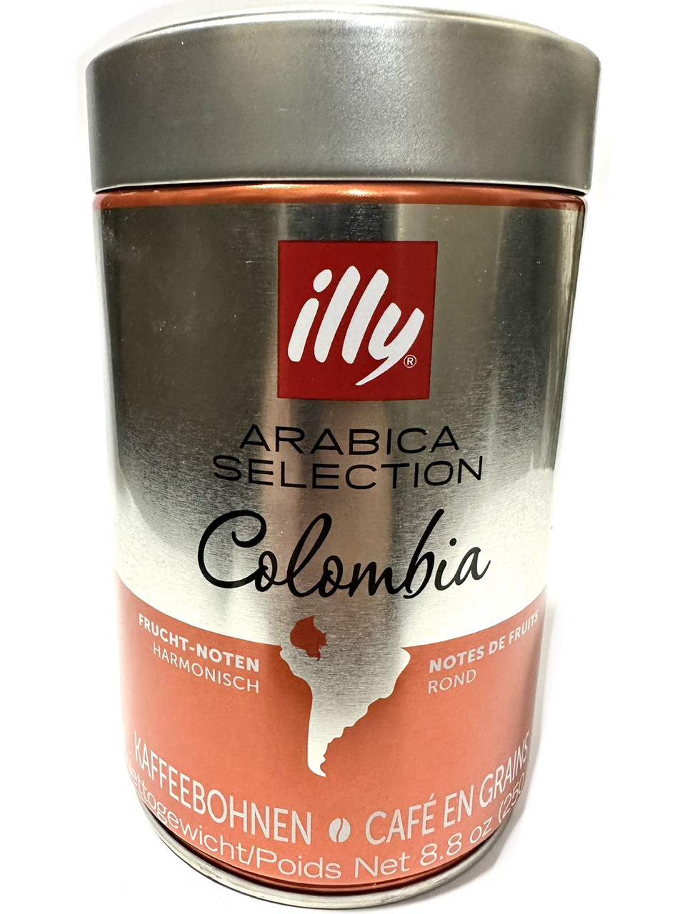 Кава в зернах ILLY Monoarabica Colombia 250 г ж/б