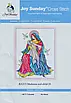 Набір для вишивання за нанесеною на канву схемою "Madonna and hild 20". AIDA 14CT printed 36*46 см, фото 3
