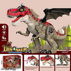 Тварина динозавр арт. 912A (24шт/2) батар, світло, звук, розчин іграшки 42*42*27 см, короб. 37*29, 5*18 см TZP188