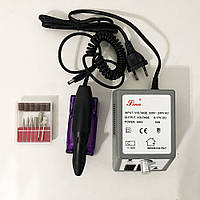 Подарочный набор: лампа для маникюра с таймером ZH-818 + фрезер для маникюра Beauty LX-813 nail DM-14 TVS