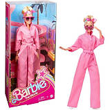 Лялька Barbie The Movie з фільму Марго Роббі в рожевому комбінезоні, фото 3