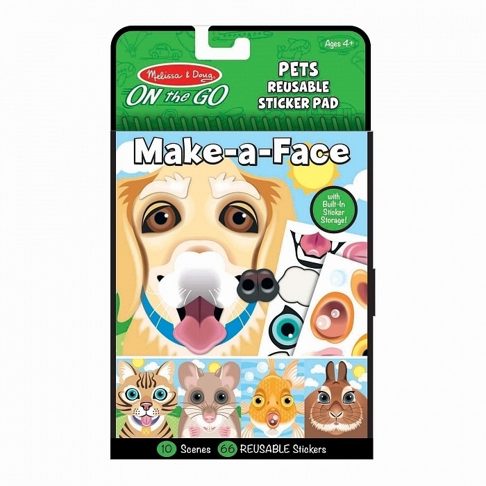 Блокнот з багаторазовими наліпками Melissa&Doug Ферма (MD30511)