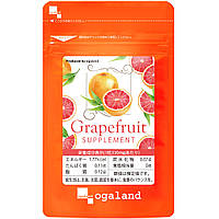 Ogaland Grapefruit їстівні парфуми для поліпшення запаху тіла з амінокислотами, аромат грейпфрута, 30 капсул