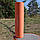 Килимок для йоги та фітнесу Power System PS-4014 PVC Fitness-Yoga Mat Orange (173x61x0.6), фото 6