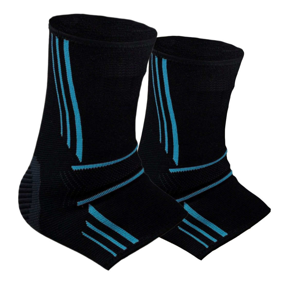 Бандажі на гомілкостоп Power System PS-6022 Ankle Support Evo Black/Blue (2шт.) XL