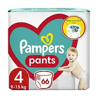 Підгузки-трусики Pampers Pants розмір 4 (9-15 кг), 66 шт