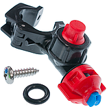 Форсунка на обприскувач на трубу діаметром 25мм Форсунка обприскувача трубна Форсунки на обпріскувач, фото 2