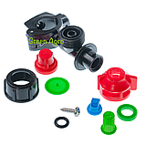 Форсунка на обприскувач на трубу діаметром 25мм Форсунка обприскувача трубна Форсунки на обпріскувач, фото 6