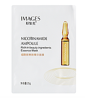 Омолоджуюча маска для обличчя з ніацинамідом Images Nicotinamide Ampoule